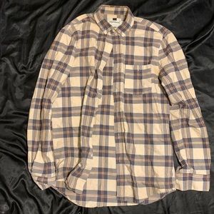 Top man Mens Small button down long sleeve